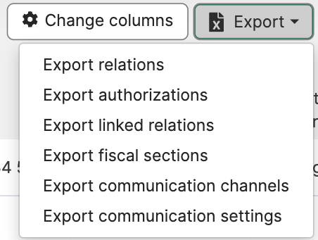 relations exports