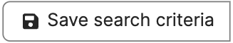 save search criteria