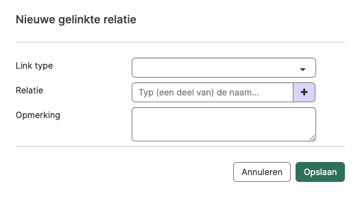 Gelinkte relaties