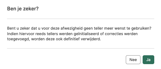 Screenshot Teller uitschakelen