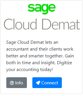 Sélection de Sage Cloud Demat