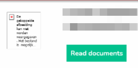 Voorbeeld van e-mail zonder logo-afbeelding