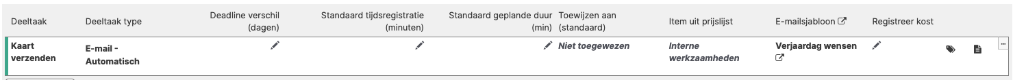 E-mailsjabloon koppelen aan een automatische e-maildeeltaak