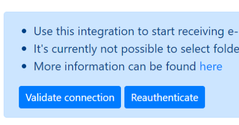 Message indicating that the connection is no longer active