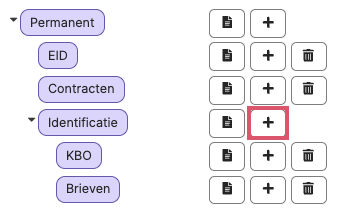 Adding a folder in the tree using the Enter tag field